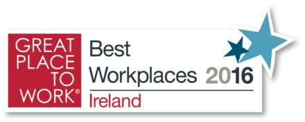 Great Place to Work, Best Workplaces 2016 Ireland