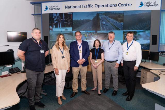 National Traffic Operations Centre team of 6 people
