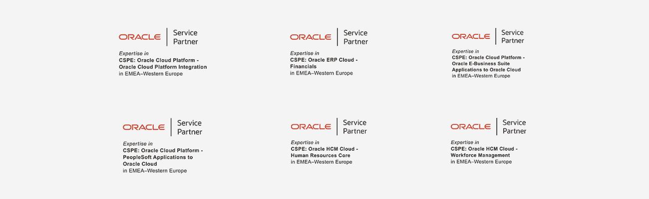 Oracle logos